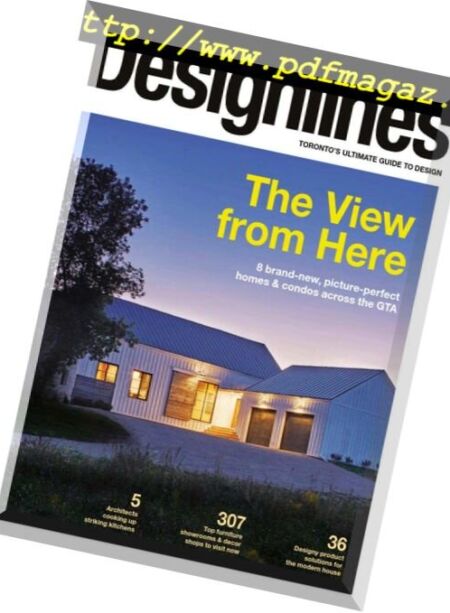 Designlines – June 2018 Cover