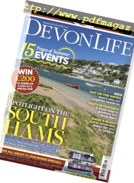 Devon Life – August 2018 Cover