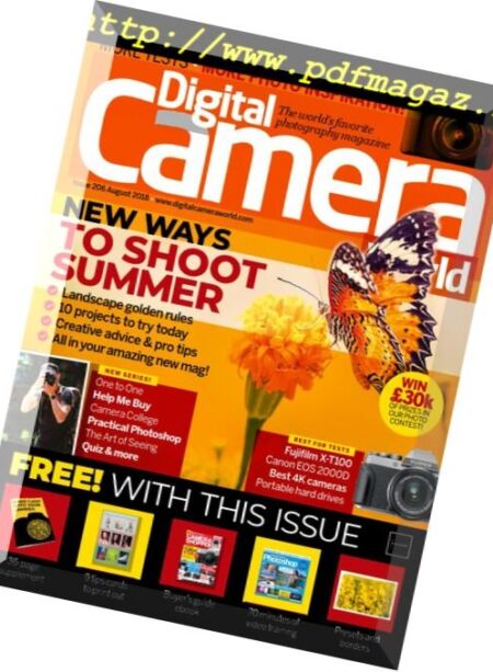 Digital Camera World – August 2018 Cover