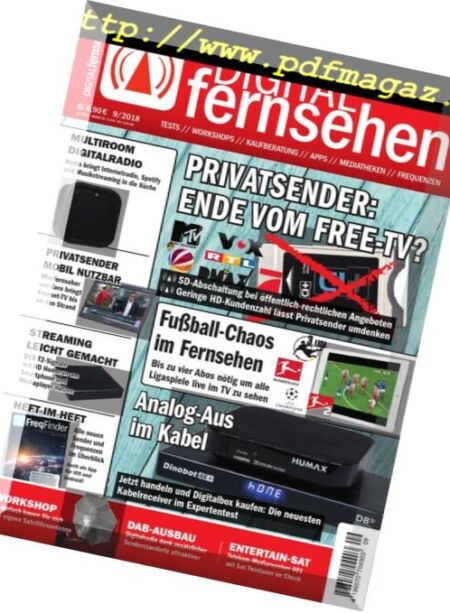 Digital Fernsehen – September 2018 Cover