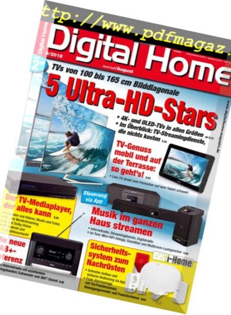Digital Home Germany – Juni-August 2018 Cover