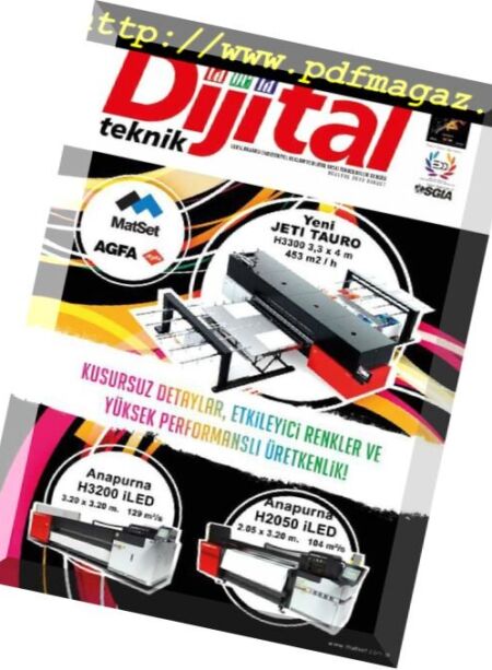 Dijital Teknik – Agustos 2018 Cover