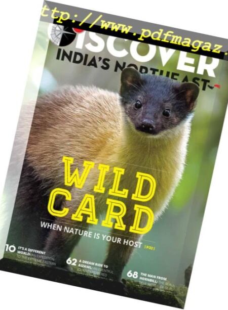 Discover India’s Northeast – August-September 2018 Cover