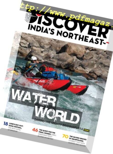 Discover India’s Northeast – June-July 2016 Cover