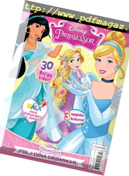 Disney Prinsessor – juli 2018 Cover