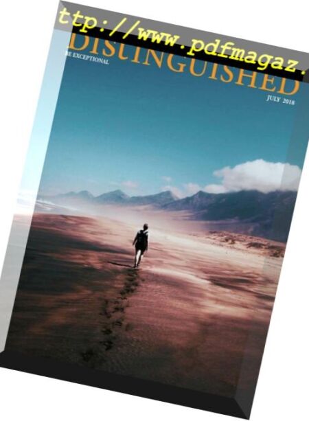 Distinguished – August 2018 Cover