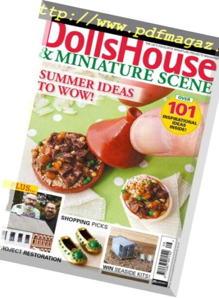 Dolls House & Miniature Scene – August 2018 Cover