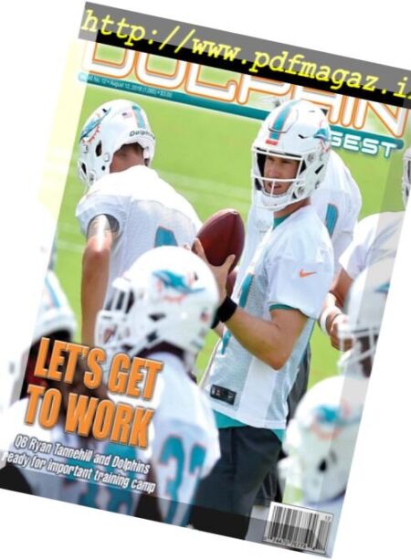Dolphin Digest – July 2018 Cover