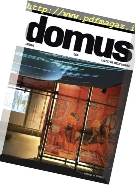 Domus India – October 2016 Cover