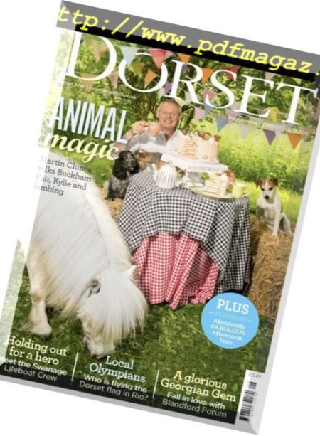 Dorset Magazine – August 2016 Cover