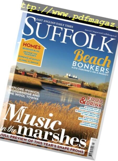 EADT Suffolk – August 2018 Cover