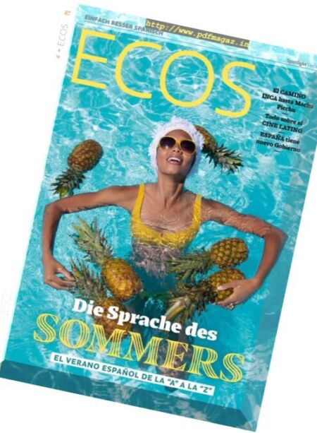 Ecos – August 2018 Cover