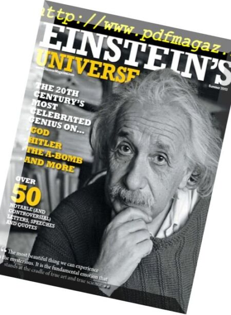Einstein’s Universe – May 10, 2013 Cover