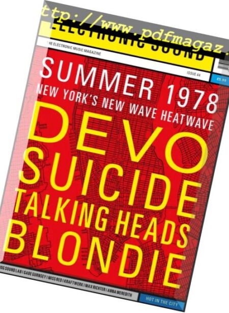 Electronic Sound – August 2018 Cover