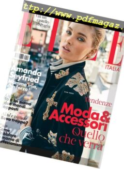 Elle Italia – settembre 2018