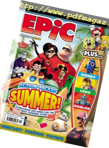Epic Magazine – July 2018 Cover