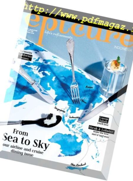 epicure Indonesia – May 2017 Cover