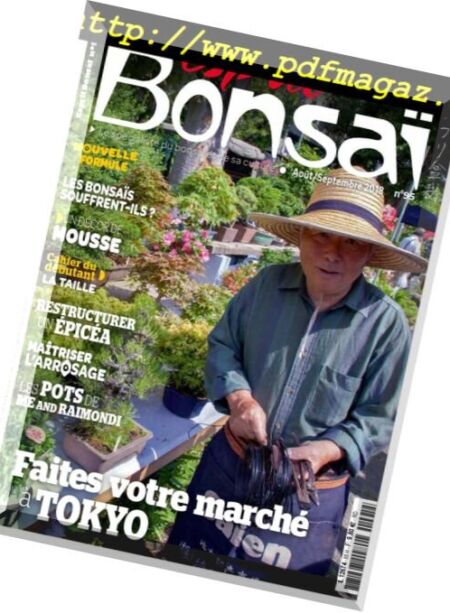 Esprit Bonsai France – aout 2018 Cover