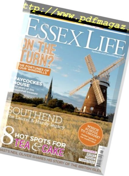 Essex Life – September 2018 Cover