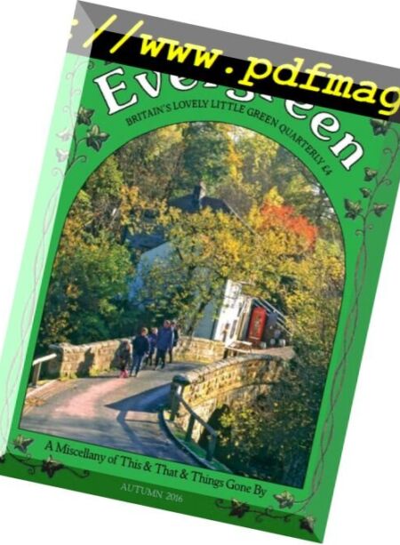 Evergreen – September 2016 Cover