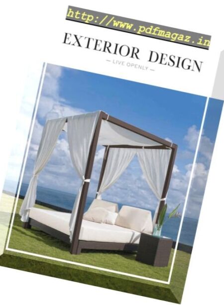 Exterior Design – July 2018 Cover