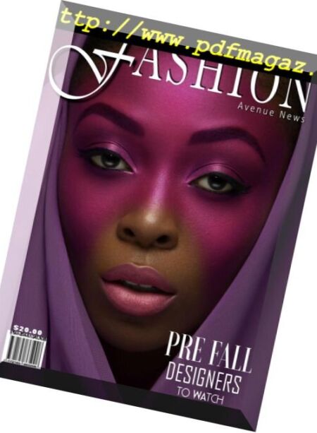 Fashion Avenue News – September 2018 Cover