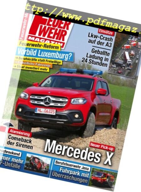 Feuerwehr-Magazin – Juli 2018 Cover
