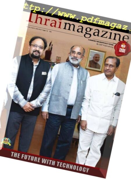 FHRAI Magazine – August 2018 Cover