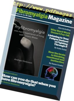 Fibromyalgia Magazine – September 2018