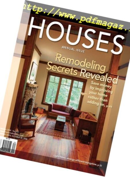 Fine Homebuilding Magazine – Issue 195, Spring-Summer 2008 Cover