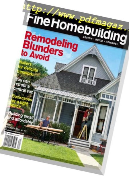 Fine Homebuilding Magazine – Issue 222, October-November 2011 Cover