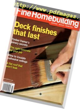 Fine Homebuilding Magazine – Issue 228, June-July 2012