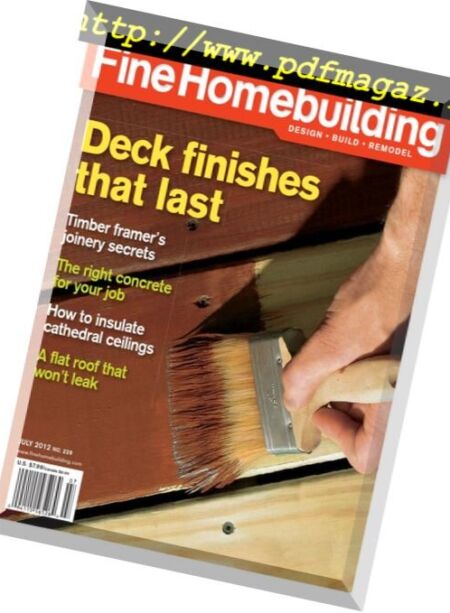 Fine Homebuilding Magazine – Issue 228, June-July 2012 Cover