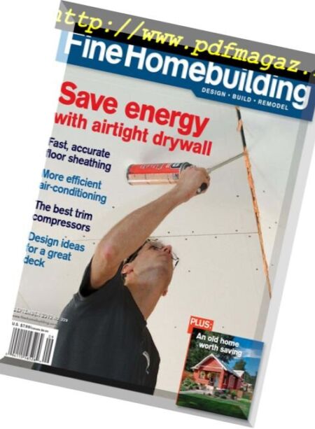 Fine Homebuilding Magazine – Issue 229, August-September 2012 Cover