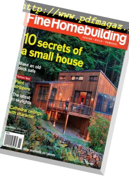 Fine Homebuilding Magazine – Issue 238, October-November 2013 Cover