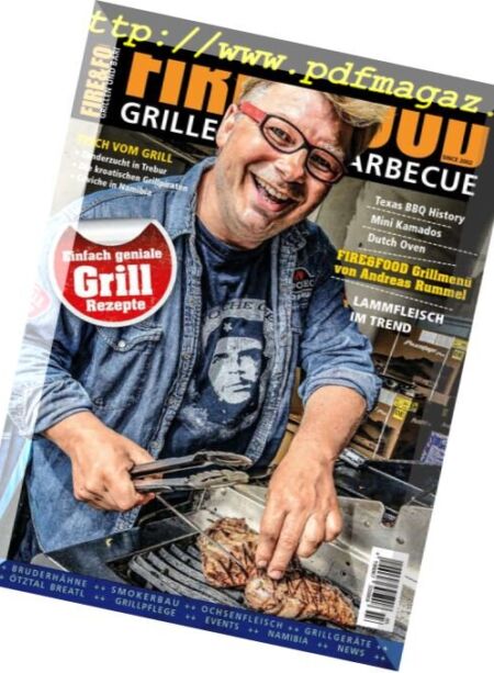 Fire & Food Grillen und Barbecuen – Nr.3, 2018 Cover