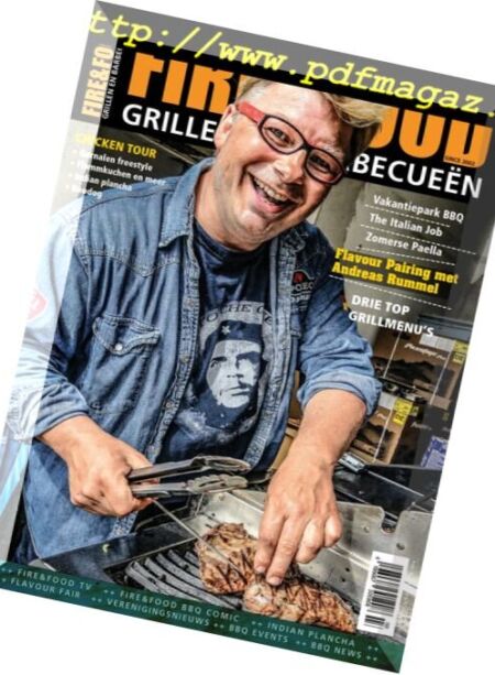Fire & Food Netherlands – Nr.3 2018 Cover