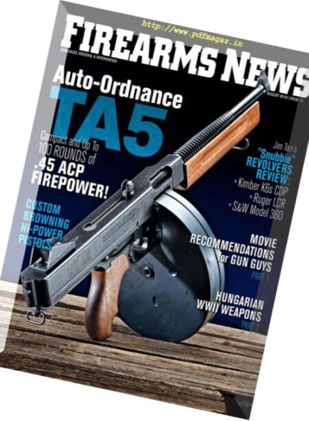 Firearms News – August 2018 Cover