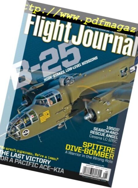Flight Journal – July 2018 Cover