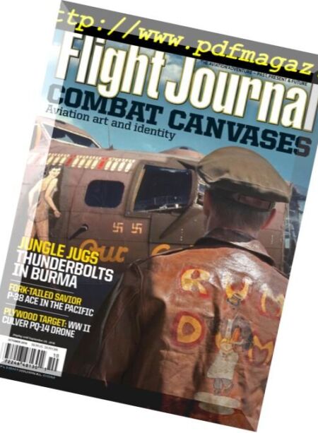 Flight Journal – October 2018 Cover