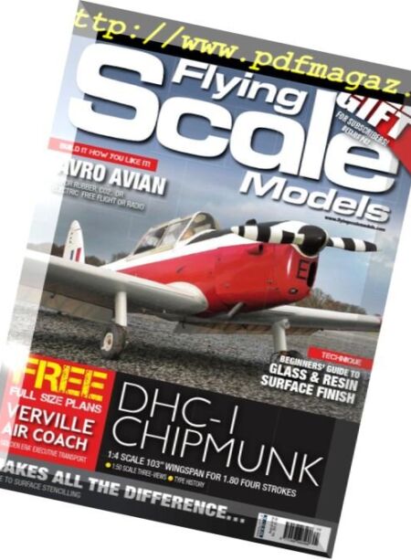 Flying Scale Models – August 2018 Cover