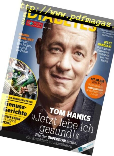 FOCUS DIABETES – Nr. 2, 2014 Cover