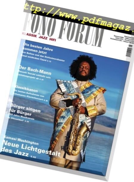 Fono Forum – September 2018 Cover