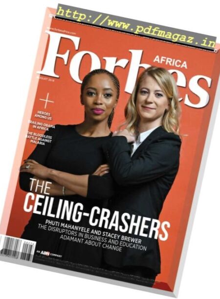 Forbes Africa – August 2018 Cover