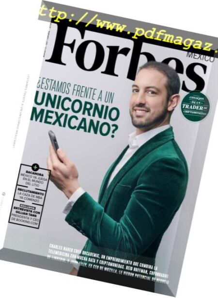 Forbes Mexico – agosto 2018 Cover
