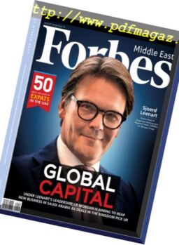 Forbes Middle East English Edition – August 2018