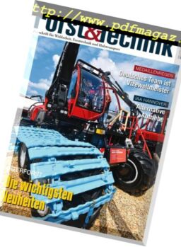 Forst & Technik – August 2018