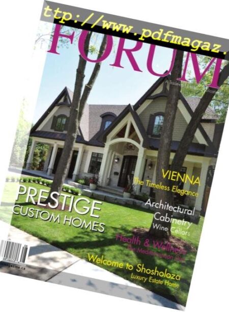 Forum Magazine – August-September 2015 Cover