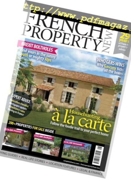 French Property News – August 2018 Cover