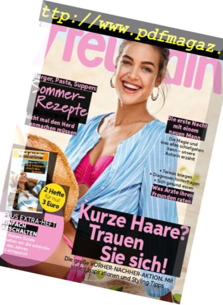 Freundin – 24 Juli 2018 Cover